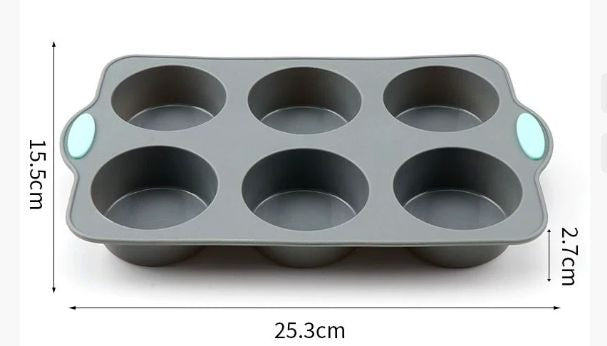 EASYBAKE- muffinsform Non-stick i silikon